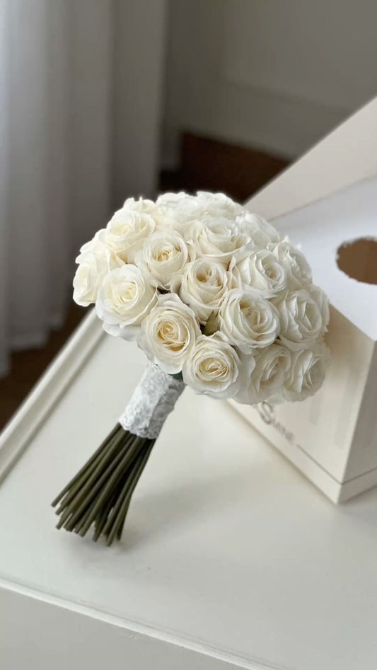 White Bridal Bouquet